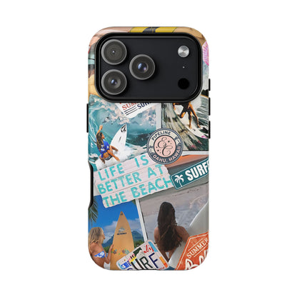 Surfer Girl Lifestyle Tough Phone Case
