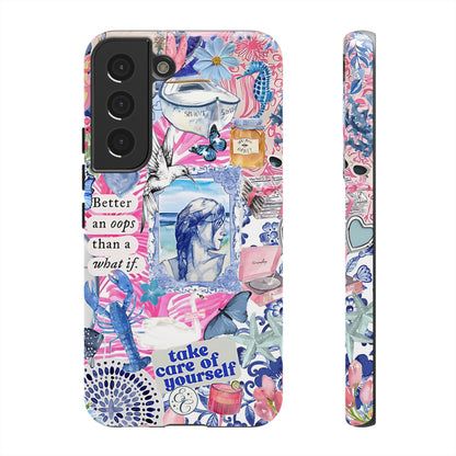 Coquette Summer Time Collage Tough Phone Case