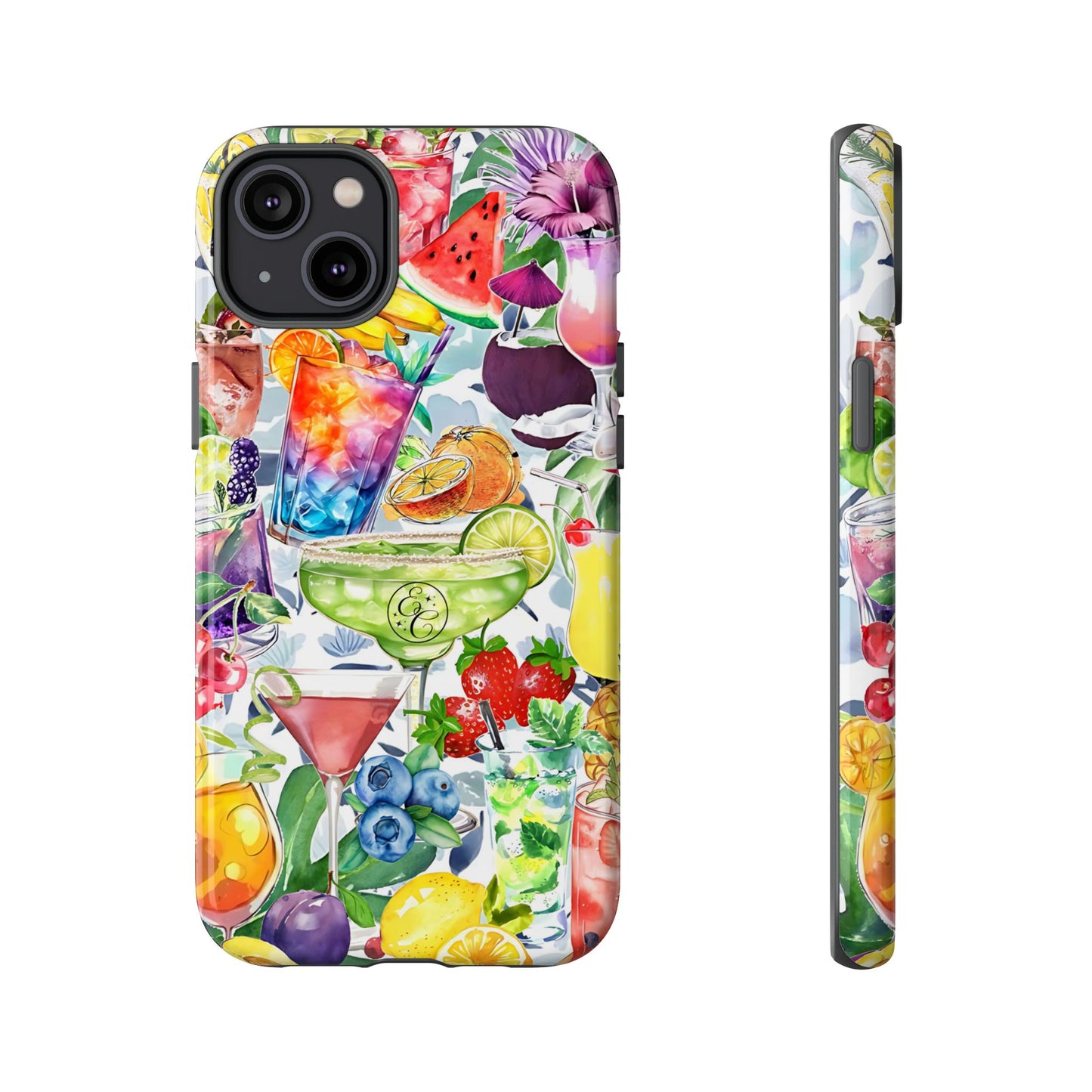 Summer Drinks Tough Phone Case