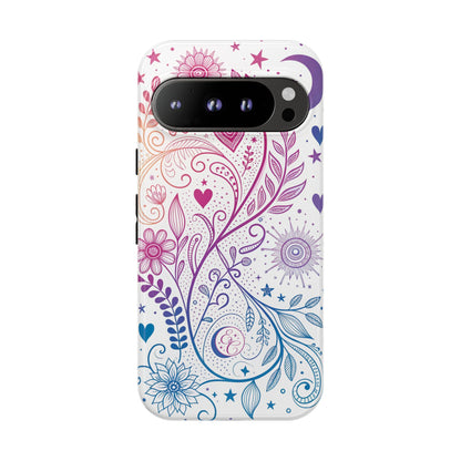 Subtel Bisexual Boho Doodle Tough Phone Case