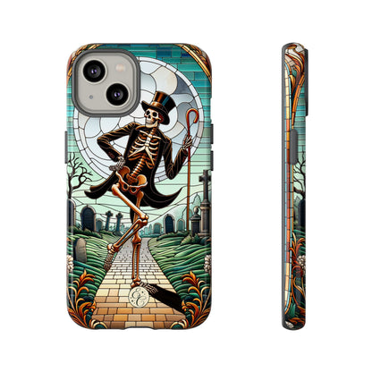 Dancing Skeleton Tough Phone Case
