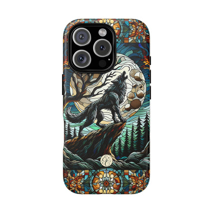 Howling Wolf Tough Phone Case