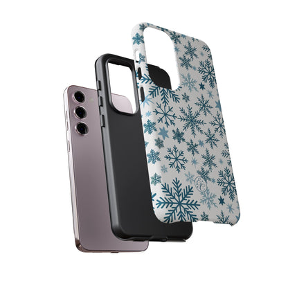 Winter Snowflakes Pattern Tough Phone Case