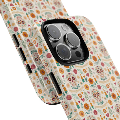 Boho Day of the Dead Tough Phone Case