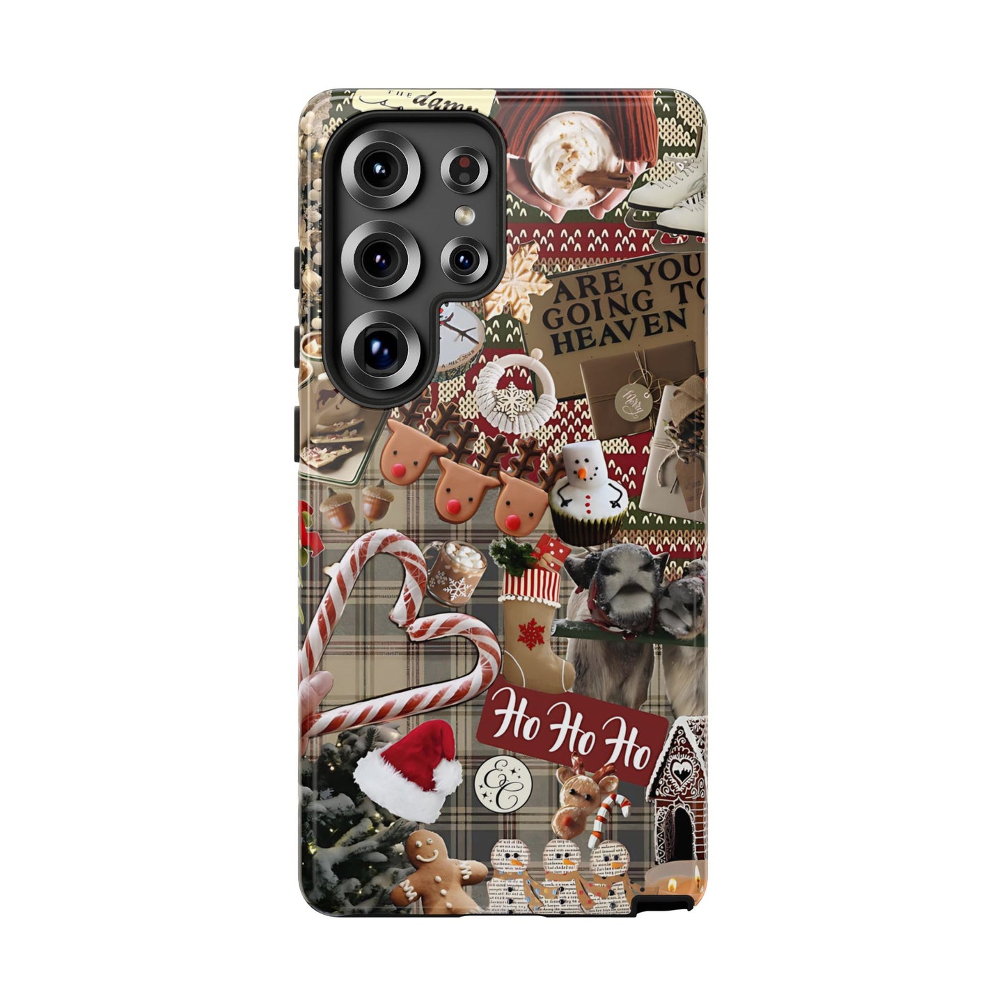 Christmas Festive Collage Tough Phone Case