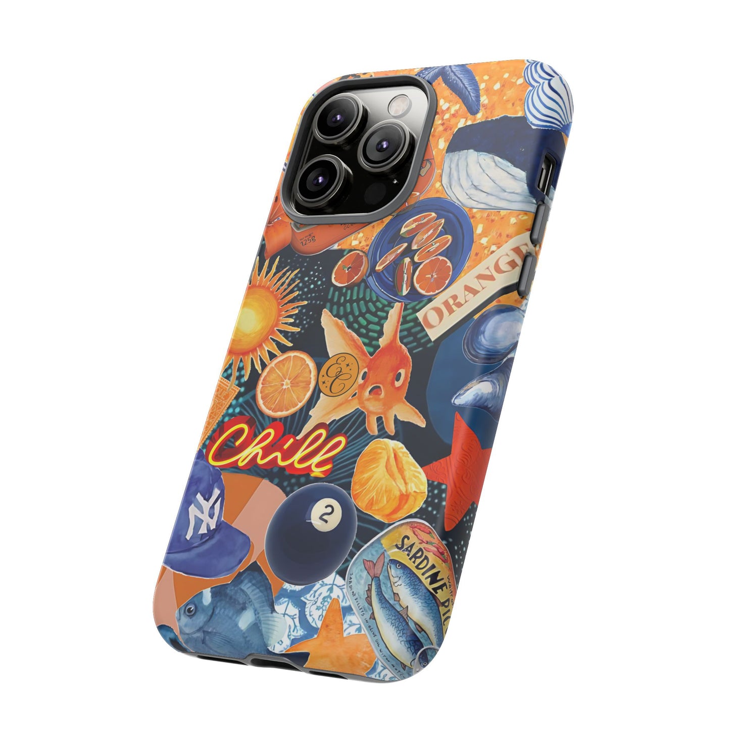 Nautical and Citrus Tough Phone Case