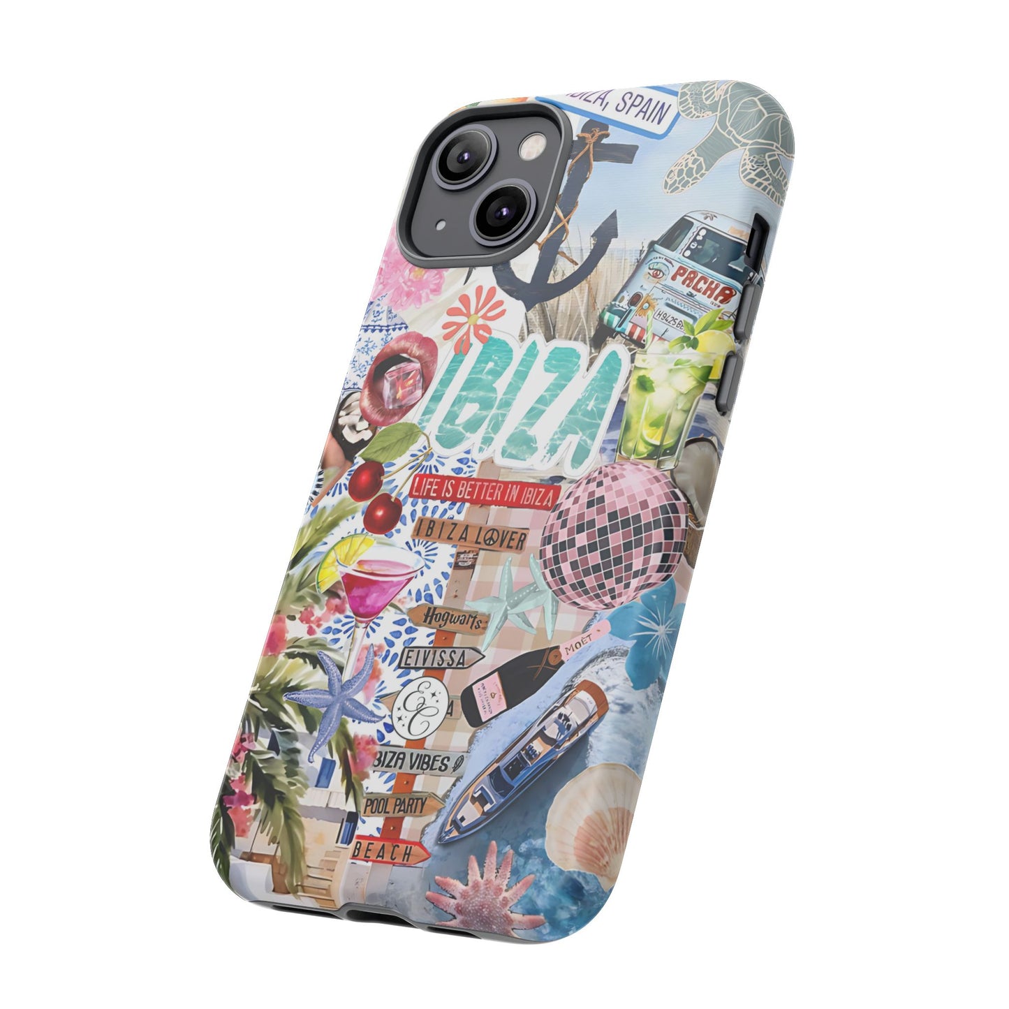 Ibiza Summer Vibes Collage Tough Phone Case