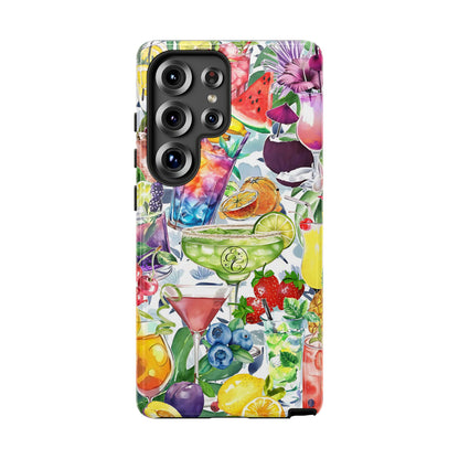 Summer Drinks Tough Phone Case