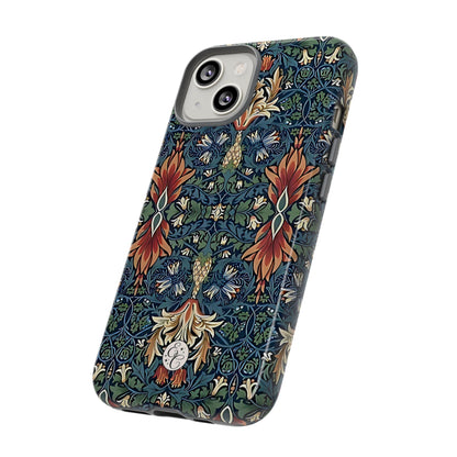 William Morris Snakeshead Tough Phone Case