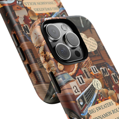 Autumn Aesthetic Collage Tough Phone Case