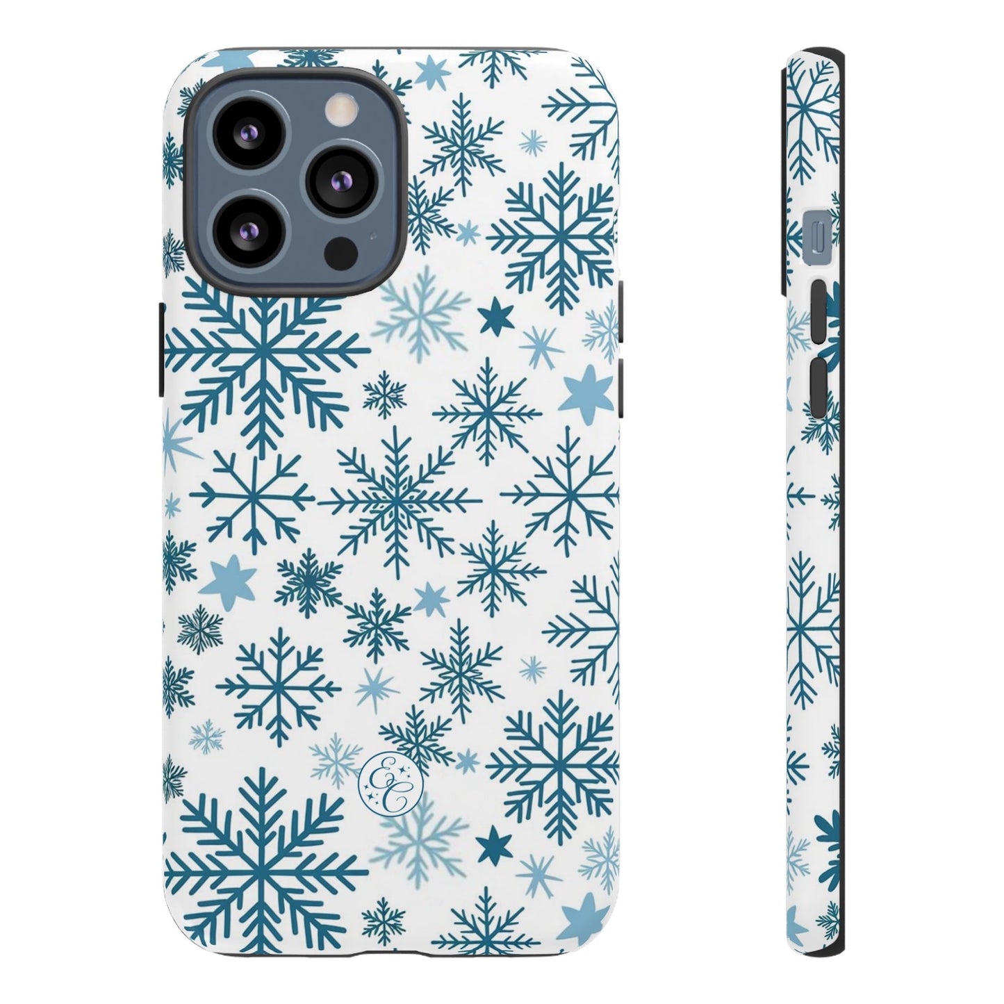 Winter Snowflakes Pattern Tough Phone Case