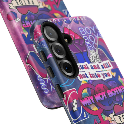 Bisexual Pop Art Tough Phone Case