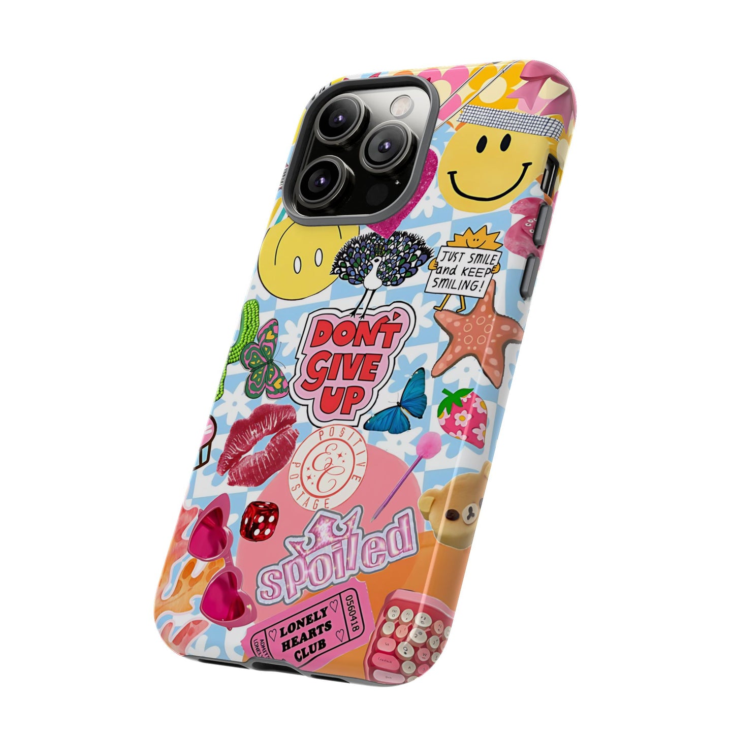 Pop Art Collage Tough Phone Case