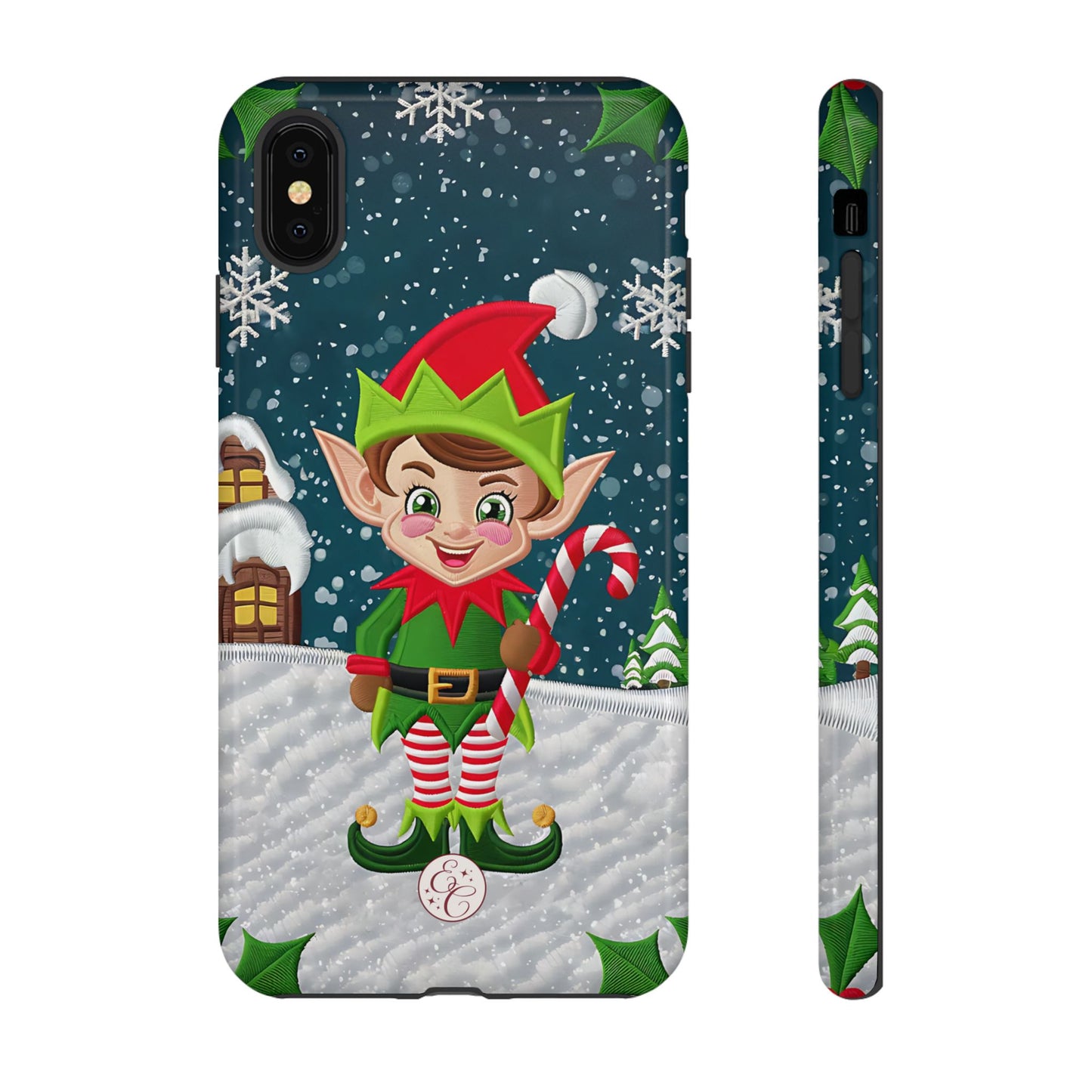 Christmas Naughty Elf Tough Phone Case