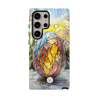 Easter Egg Stained Glass Tough Phone Case