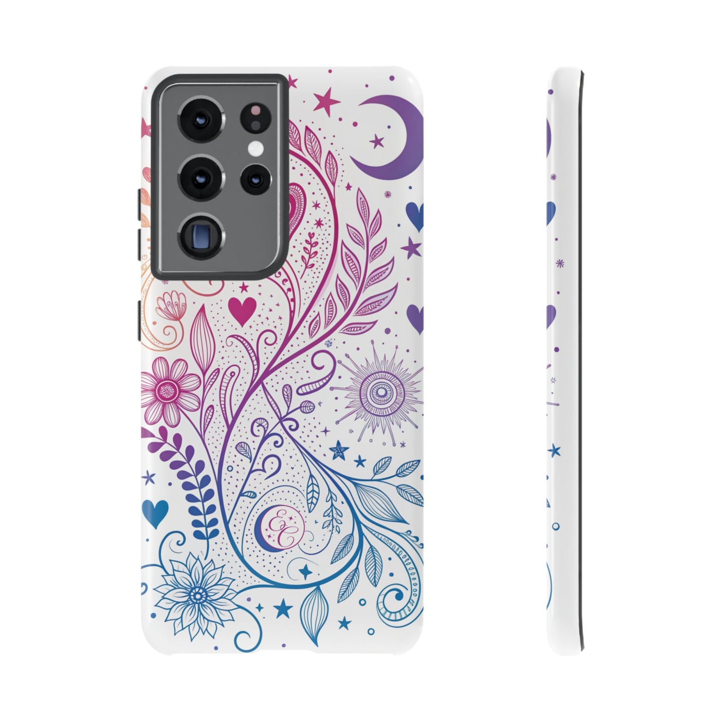 Subtel Bisexual Boho Doodle Tough Phone Case