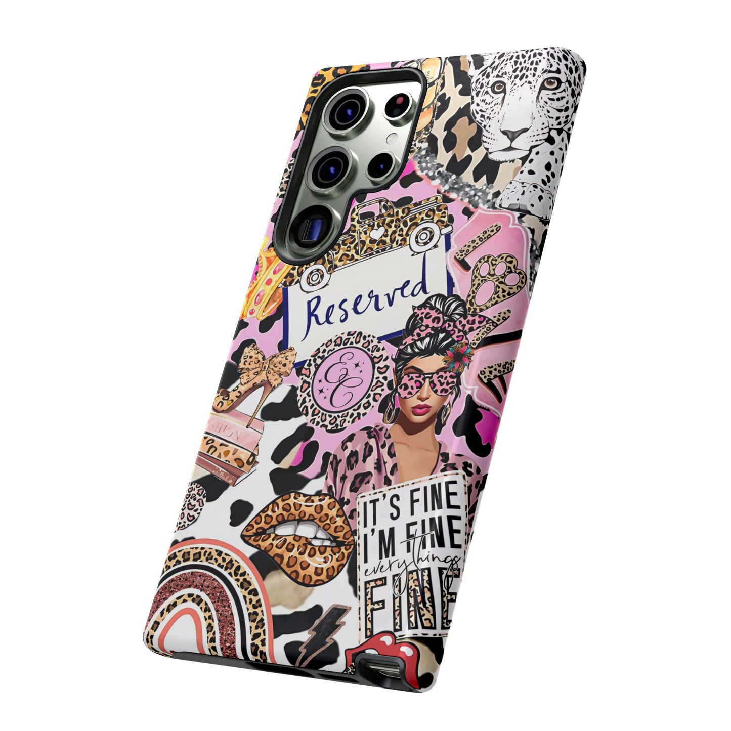 Leopard Wild Glamour Tough Phone Case