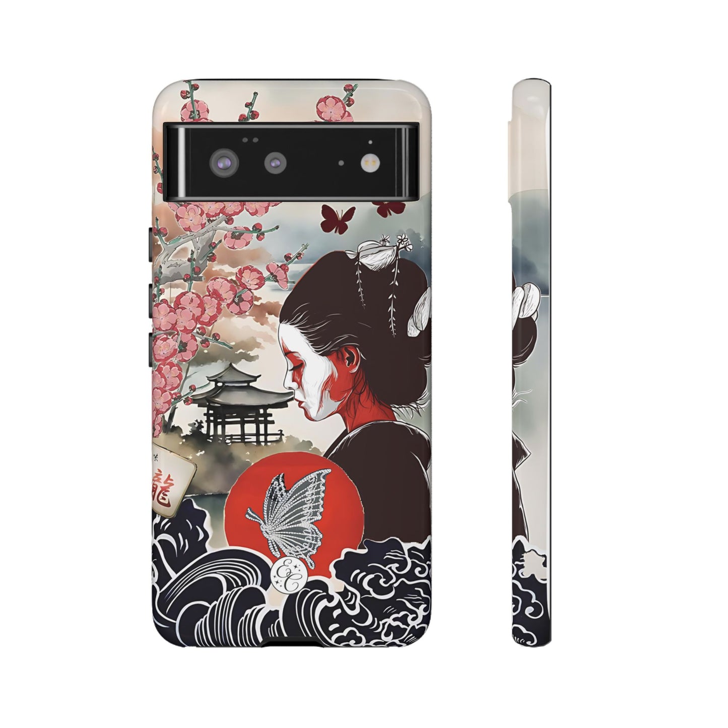 Japanese Geisha Tough Phone Case