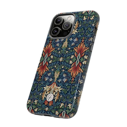 William Morris Snakeshead Tough Phone Case