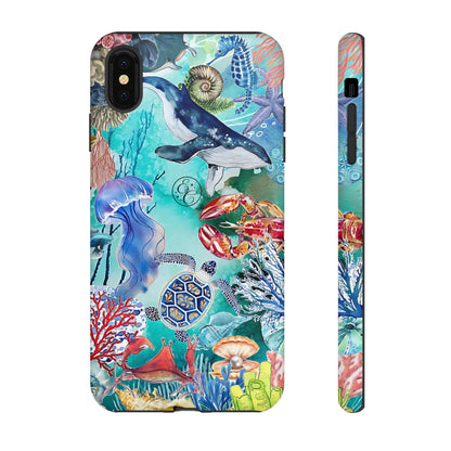 Ocean Wonders Collage Tough Phone Case