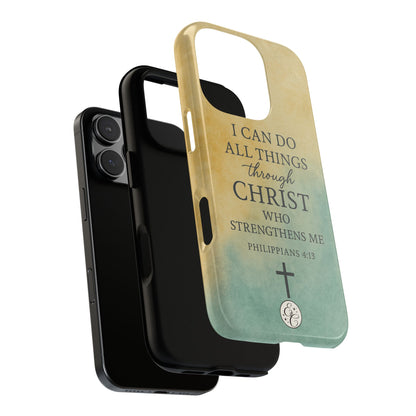 Philippians 4:13 Tough Phone Case
