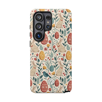 Vintage Easter Pattern Tough Phone Case