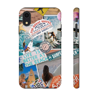 Surfer Girl Lifestyle Tough Phone Case