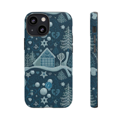 Winter Wonderland Pattern Tough Phone Case