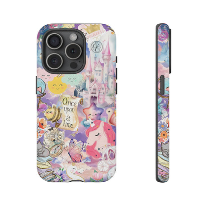 Whimsical Fairytale Collage Tough Phone Case