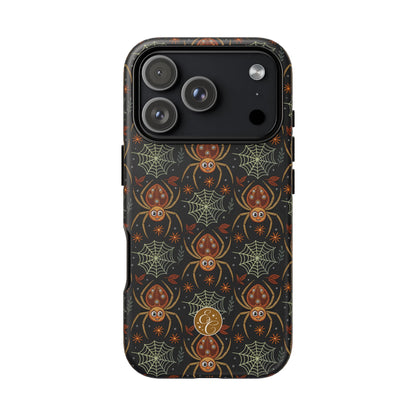 Enchanted Spider Pattern Halloween Phone Case