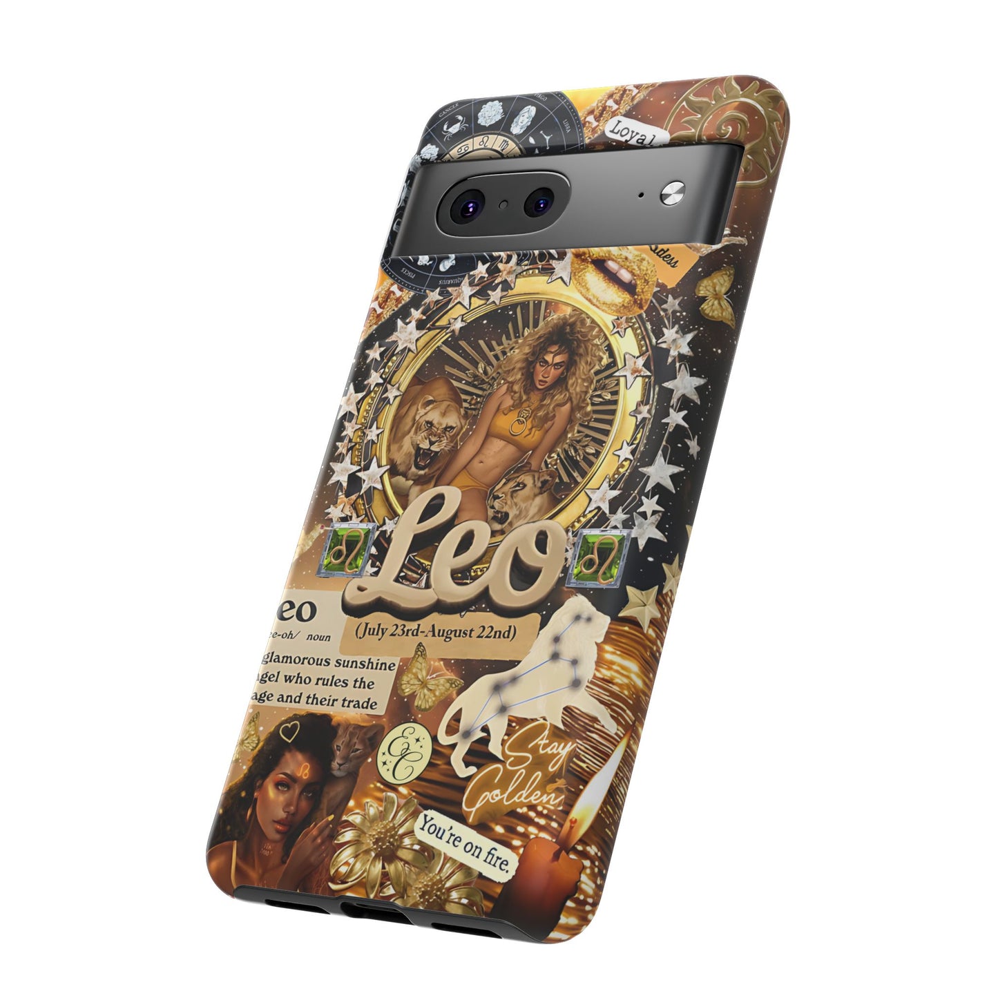 Leo Zodiac Sign Tough Phone Case