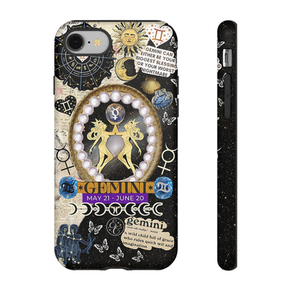 Gemini Zodiac Sign Tough Phone Case