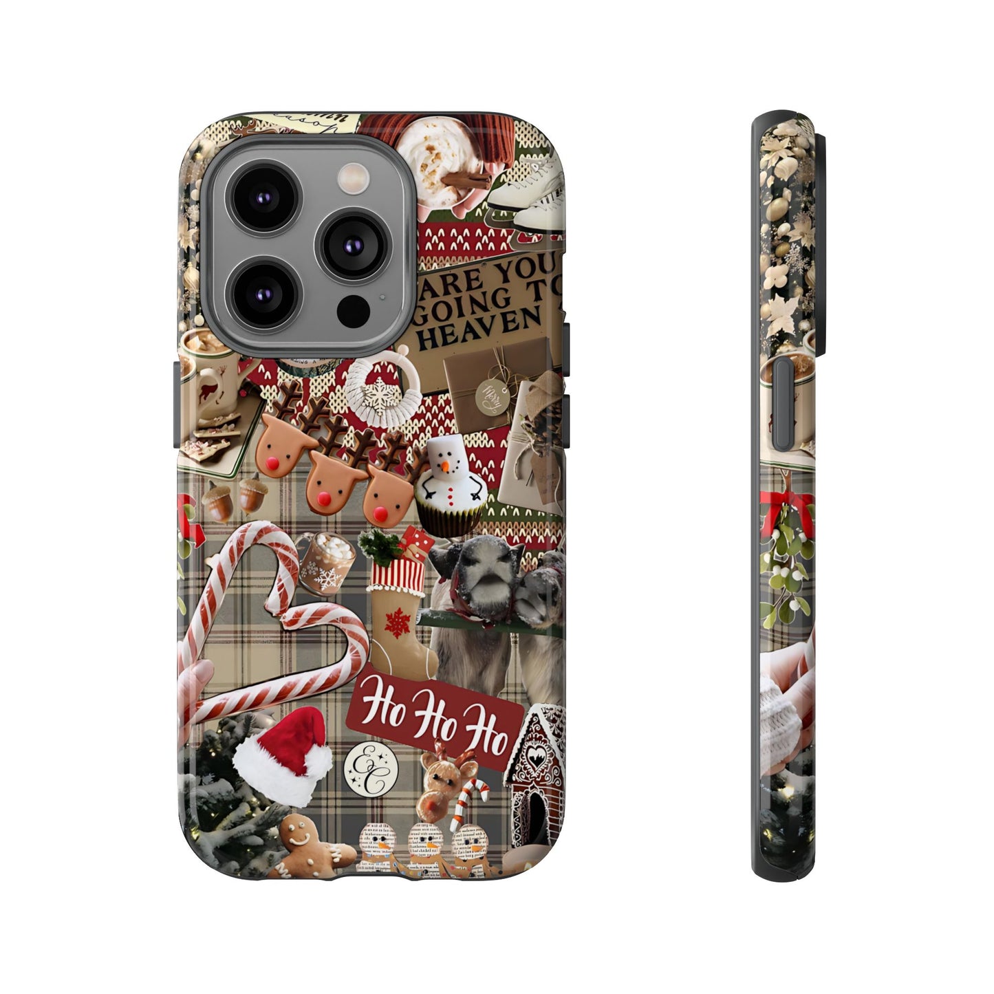 Christmas Festive Collage Tough Phone Case