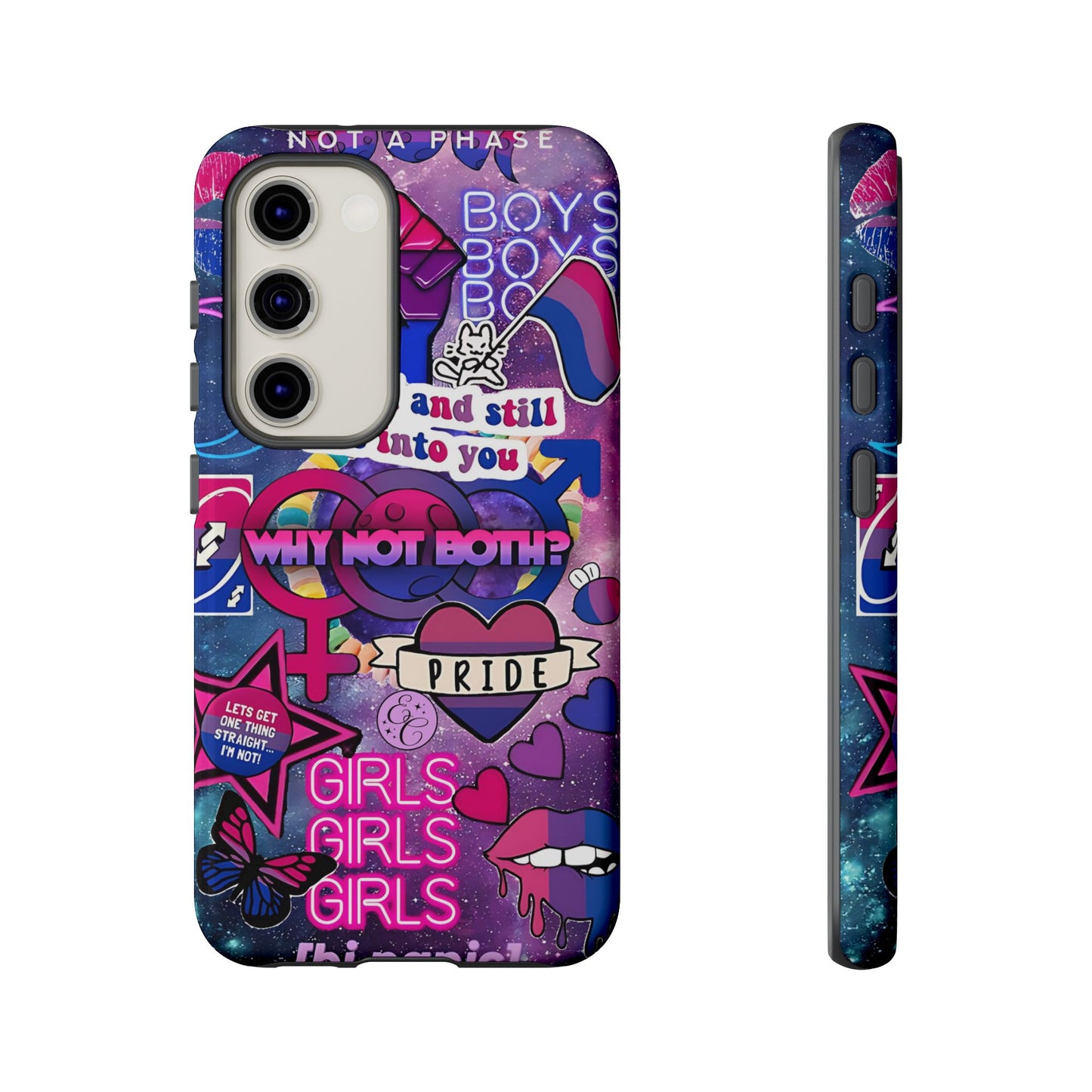 Bisexual Pop Art Tough Phone Case