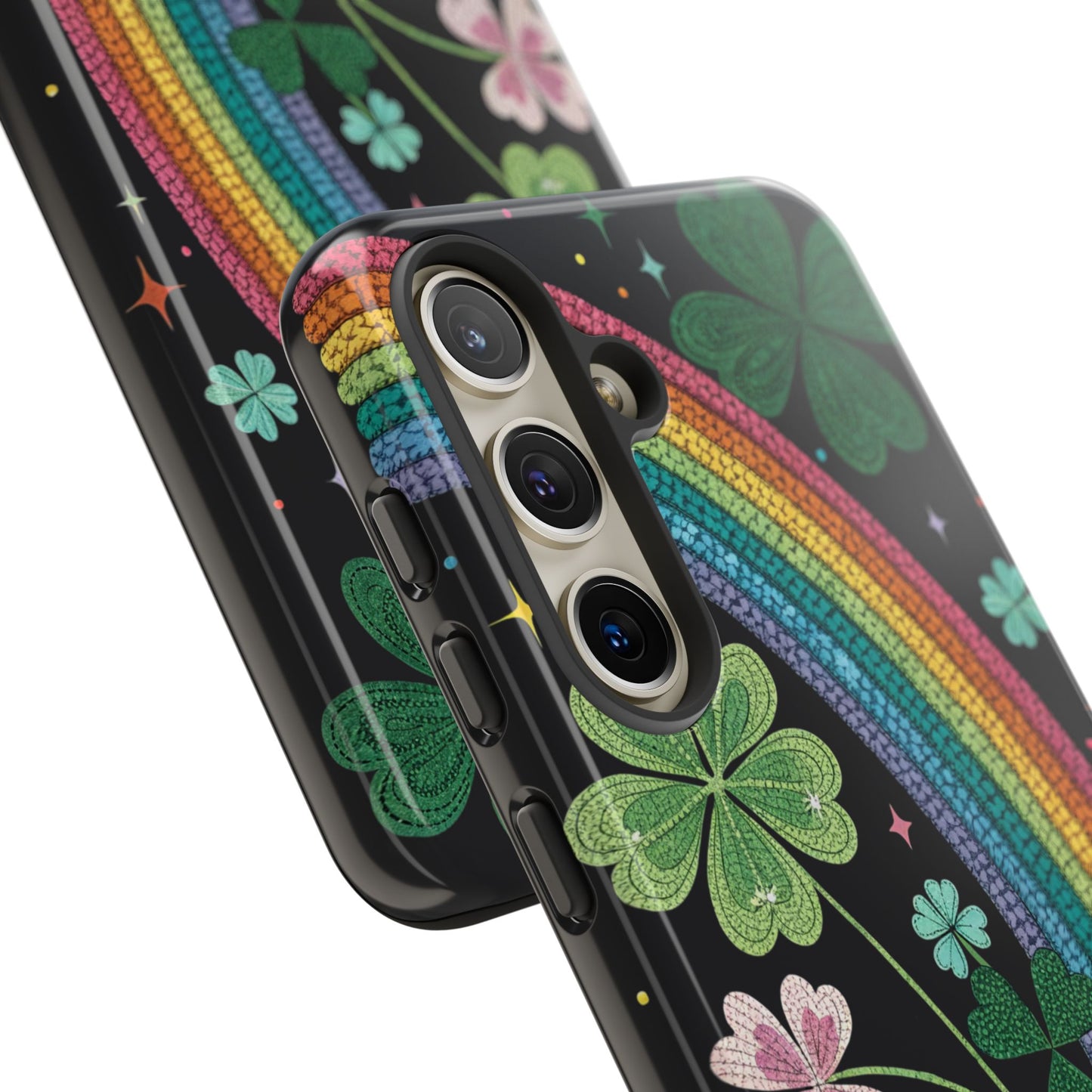 Rainbow & Shamrock Tough Phone Case