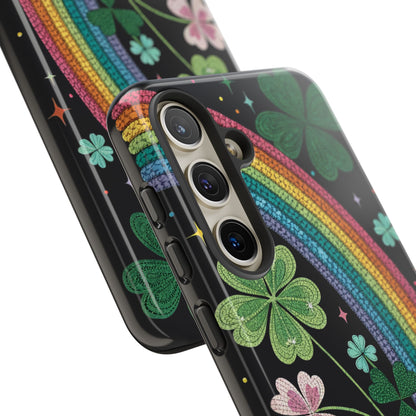 Rainbow & Shamrock Tough Phone Case