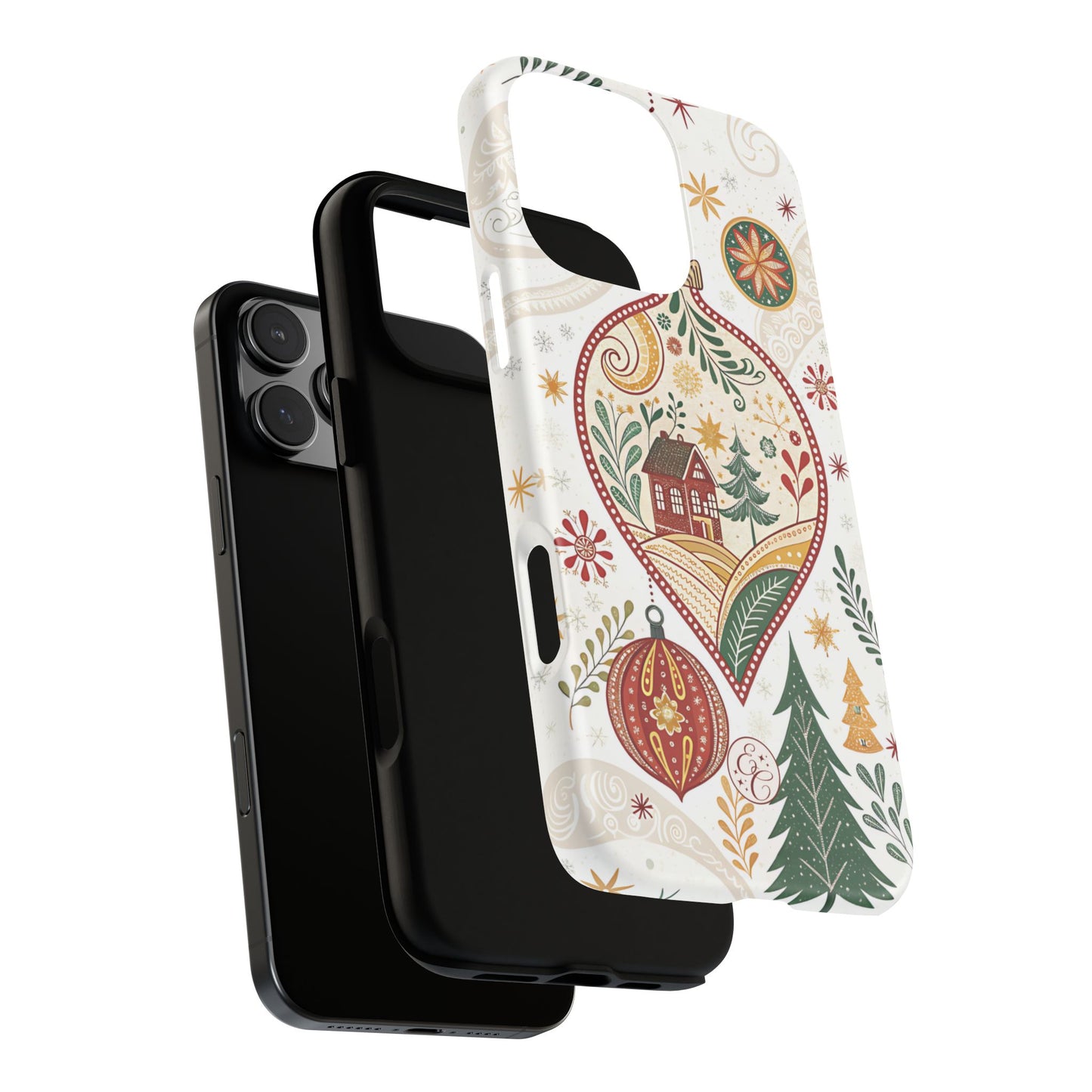 Cozy Christmas Ornament Tough Phone Case