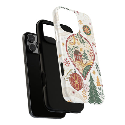 Cozy Christmas Ornament Tough Phone Case