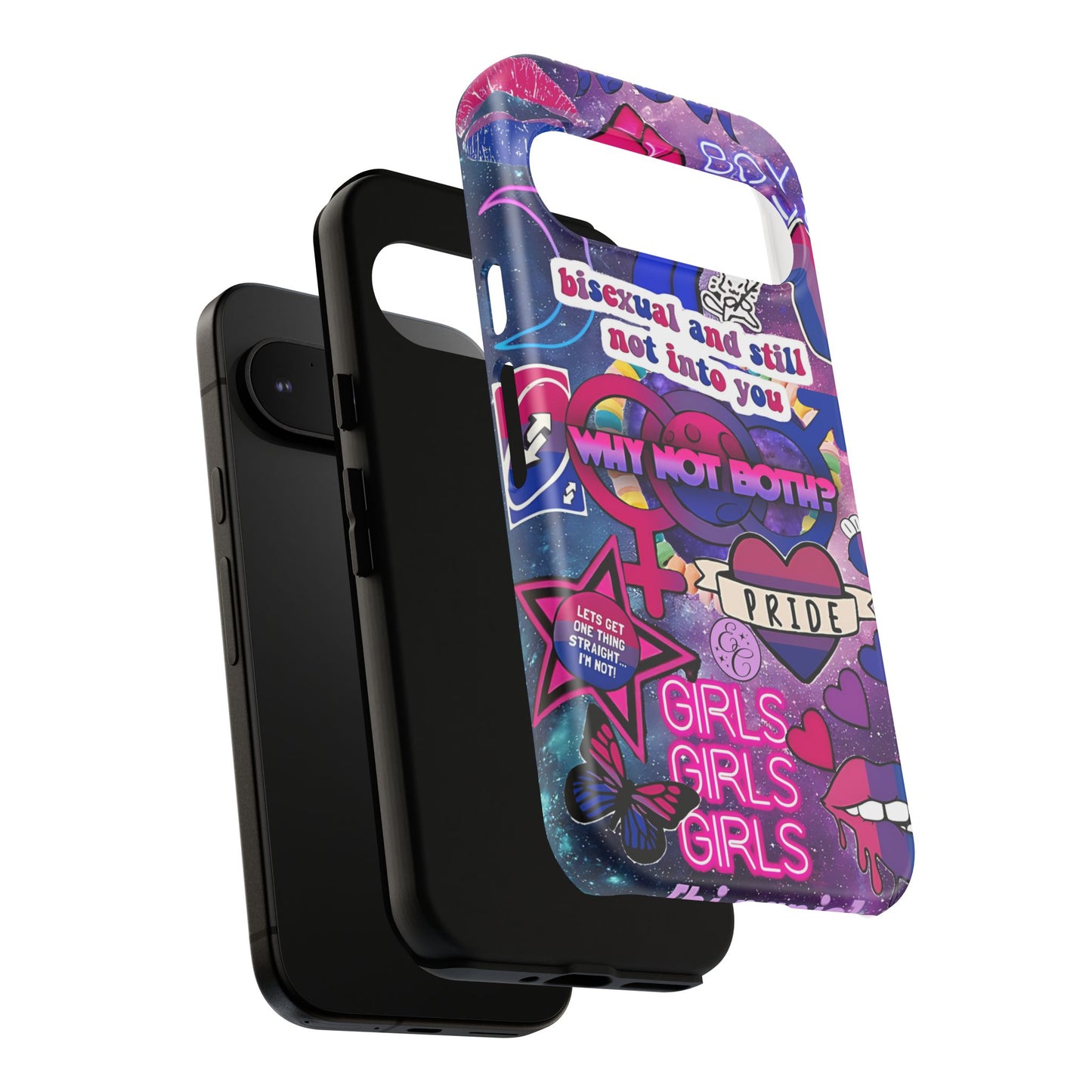 Bisexual Pop Art Tough Phone Case