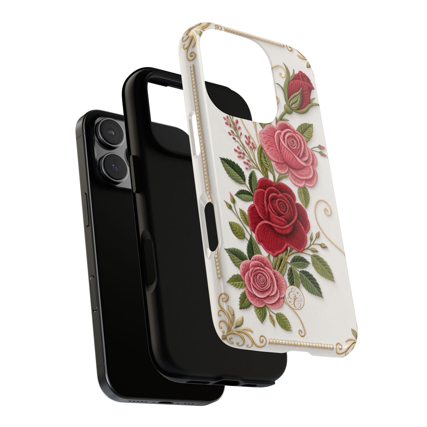 Elegant Rose Garden Tough Phone Case