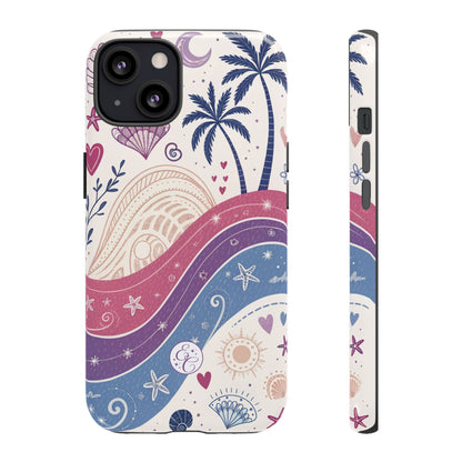 Bisexual Pride Boho Beach Tough Phone Case