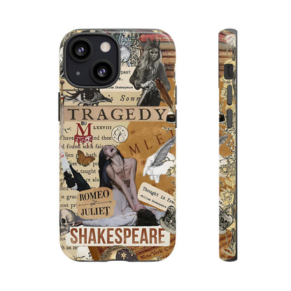 Shakespeare Tragedy Collage Tough Phone Case