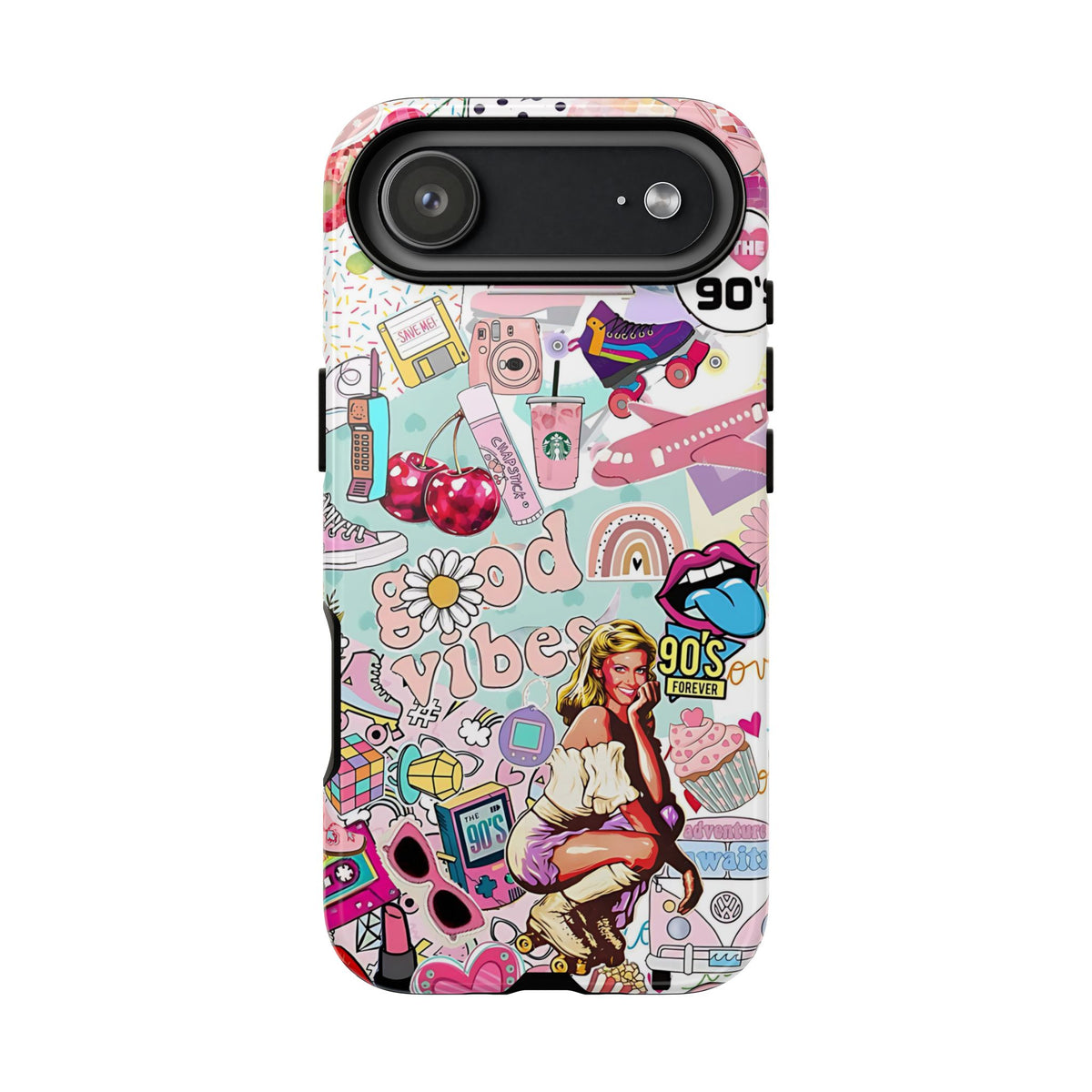 90s Nostalgia Collage Tough Phone Case