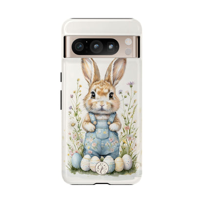 Bunny with Easter Eggs Tough Phone Case