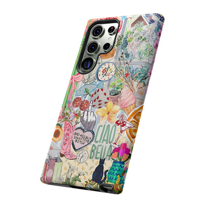 Coquette Art Collage Tough Phone Case