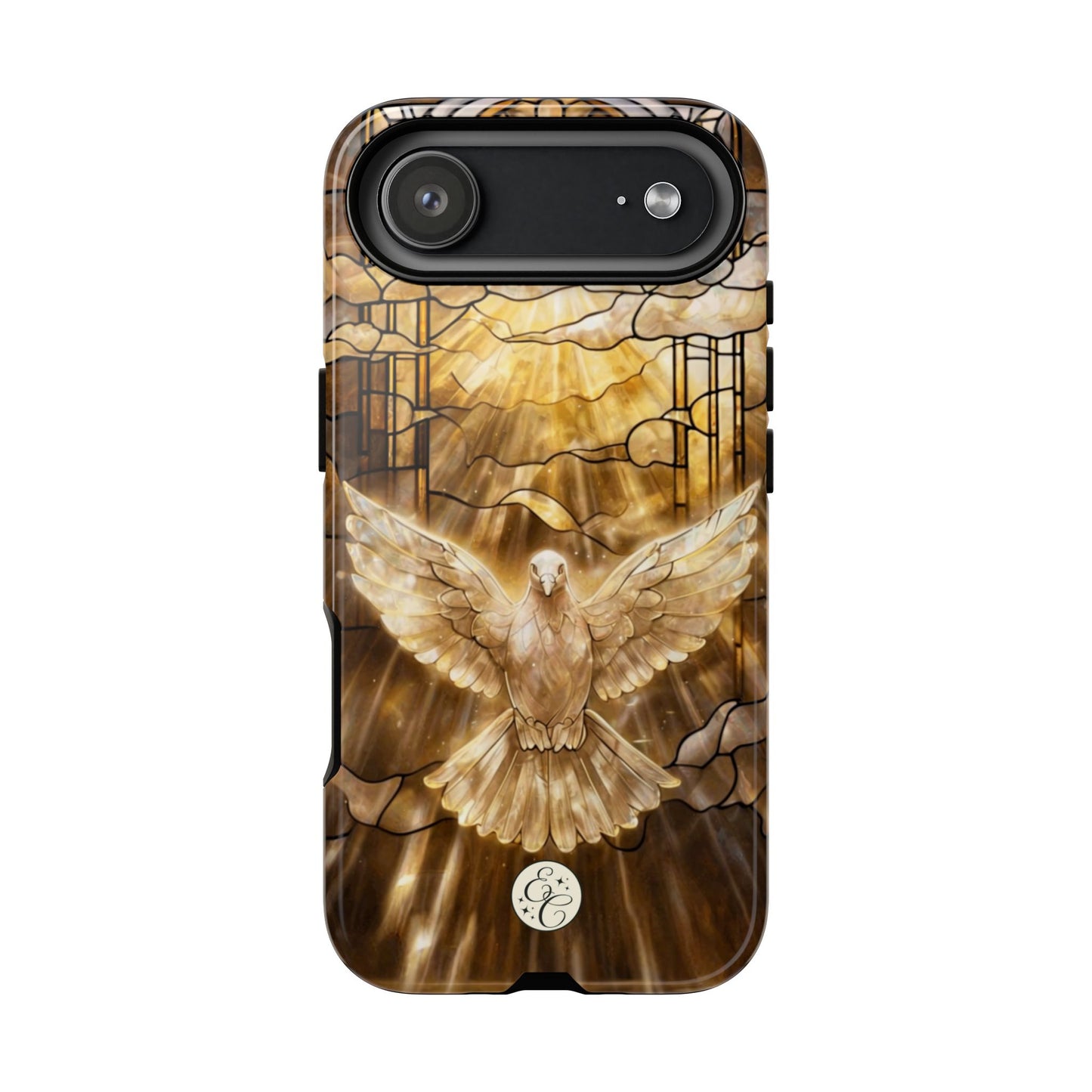 Holy Spirit Stained Glass Tough Phone Case