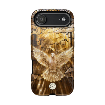 Holy Spirit Stained Glass Tough Phone Case