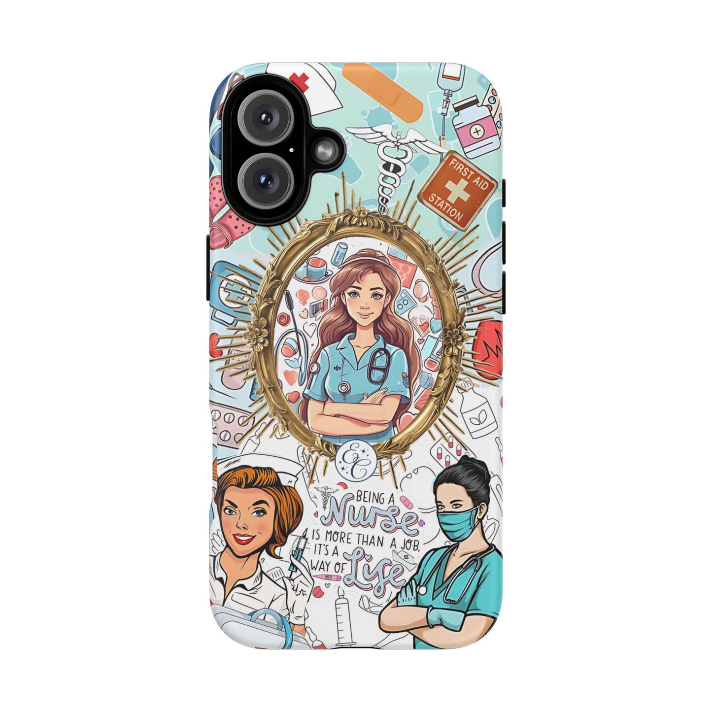 Nurse Art Tough Phone Case