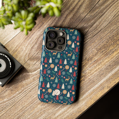Christmas Pattern Tough Phone Case