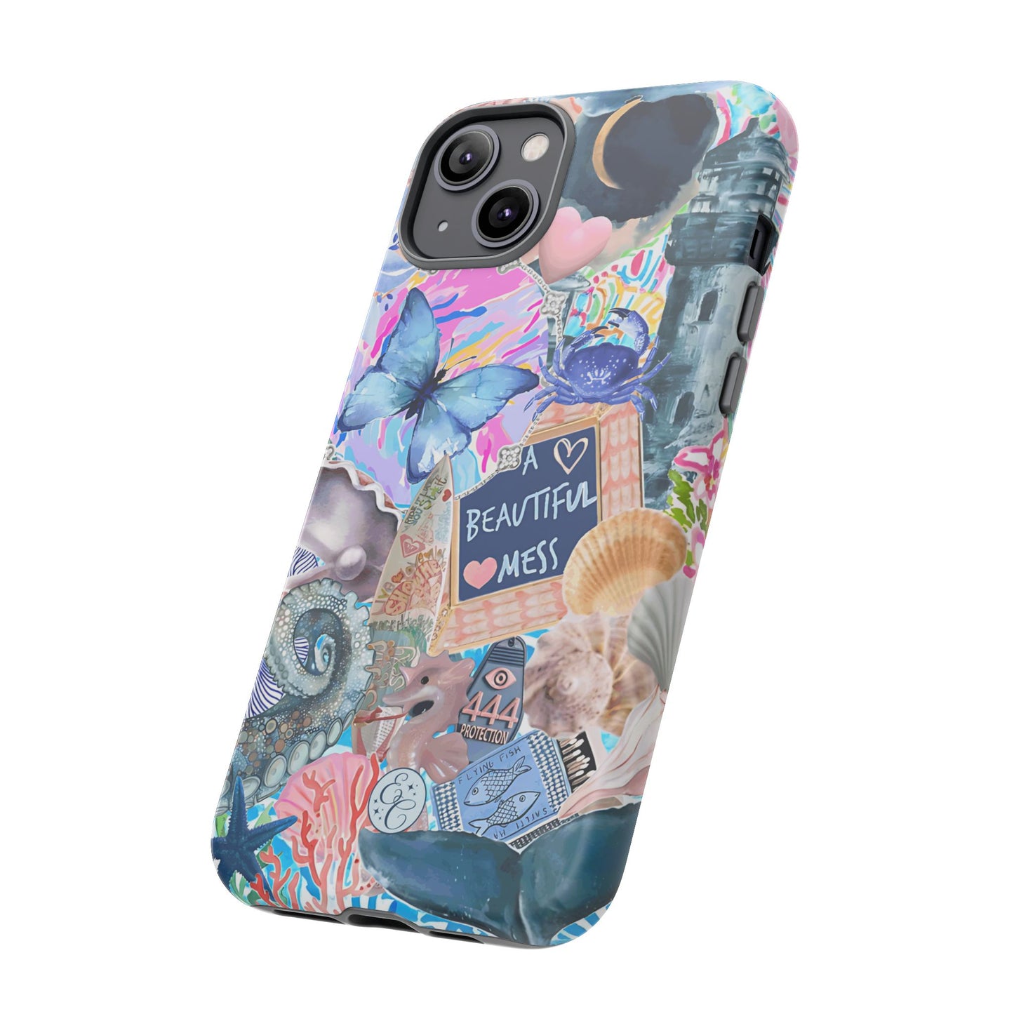 Beautiful Mess Collage Tough Phone Case